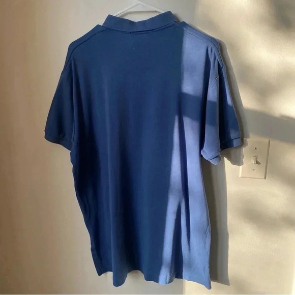 Polo Ralph Lauren Men’s Medium Blue Short Sleeve Collared Shirt - Picture 6 of 10